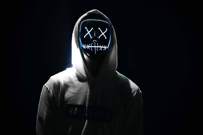 adult black background conceptual