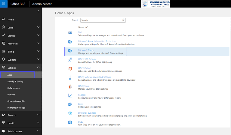HowtoenableMicrosoftTeamsforyourOfficetenant